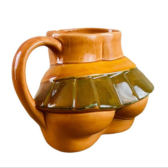 Butt Mug - Girl in Skirt Showing Belly and Butt - Picture 3 of 6